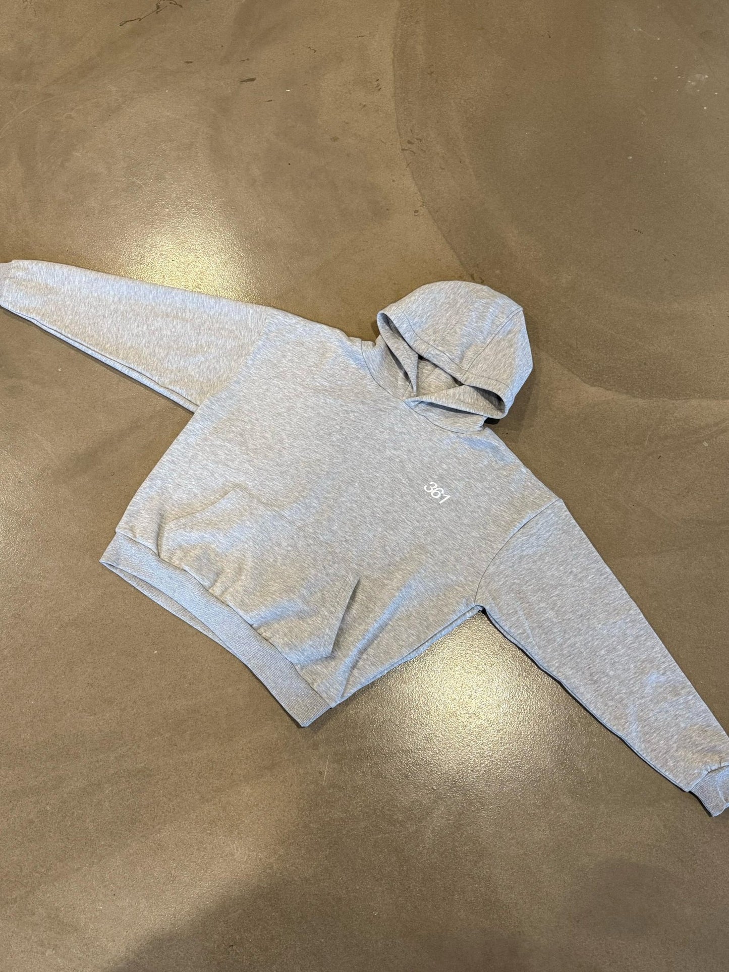 361 Grey Track - Hoodie - True Die 361