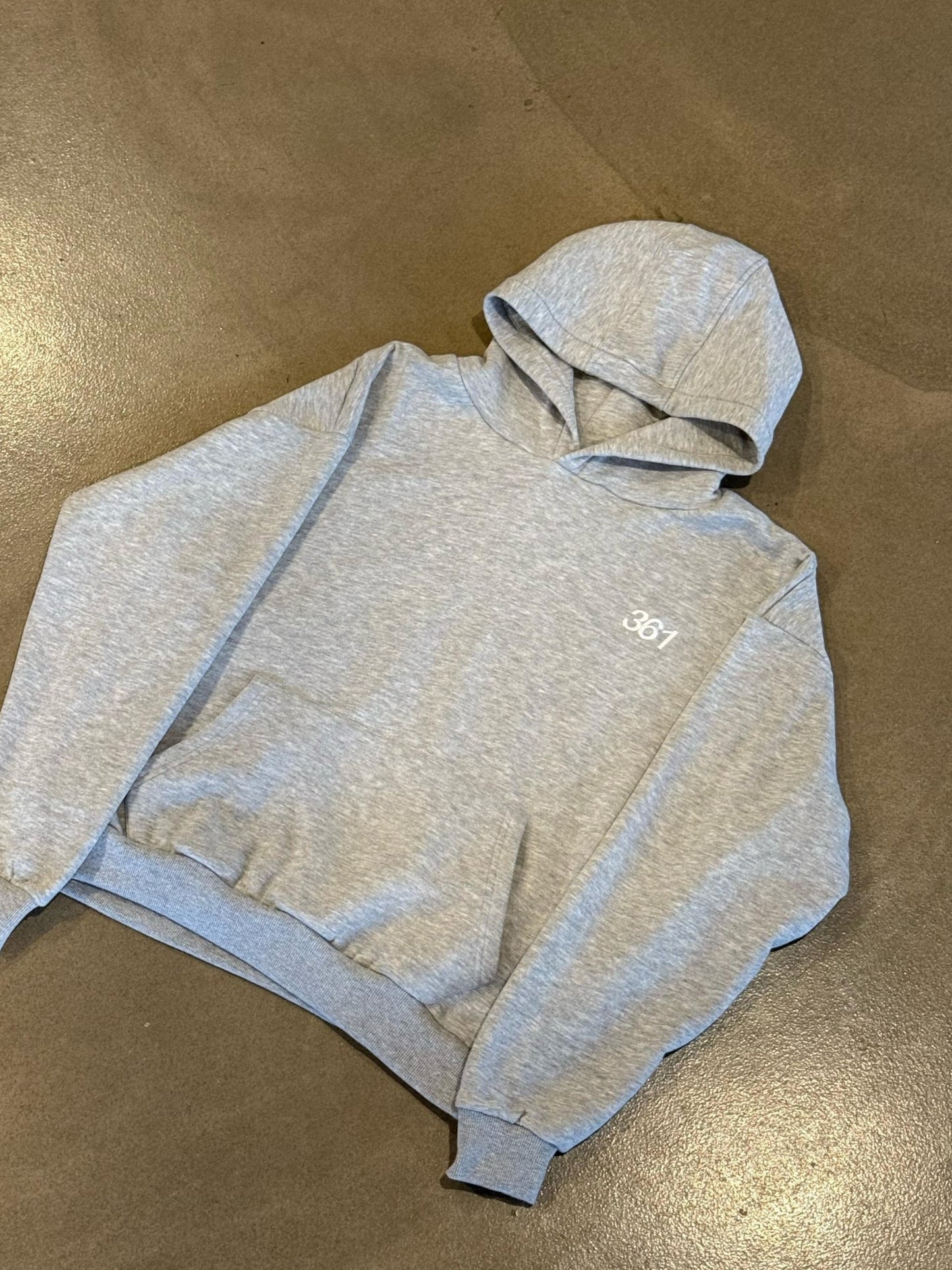 361 Grey Track - Hoodie - True Die 361