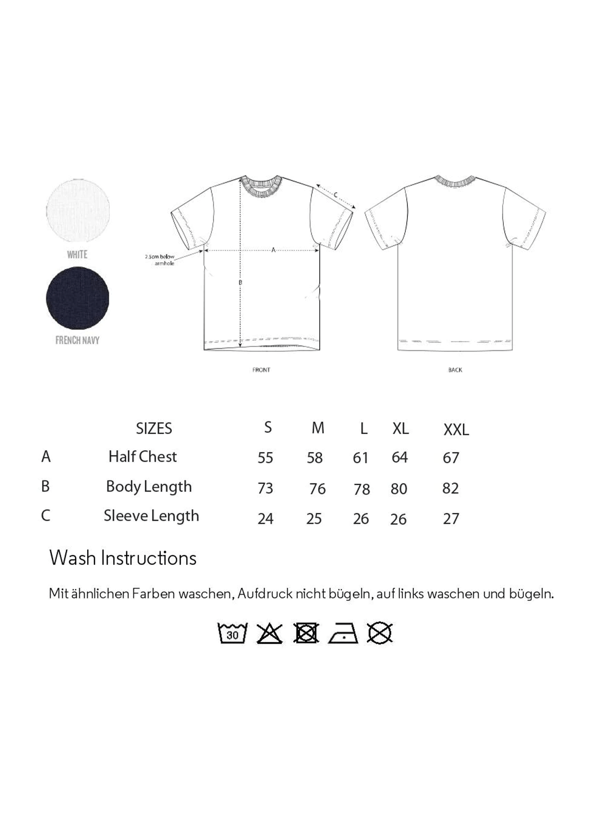 Classic Tshirt White - True Die 361