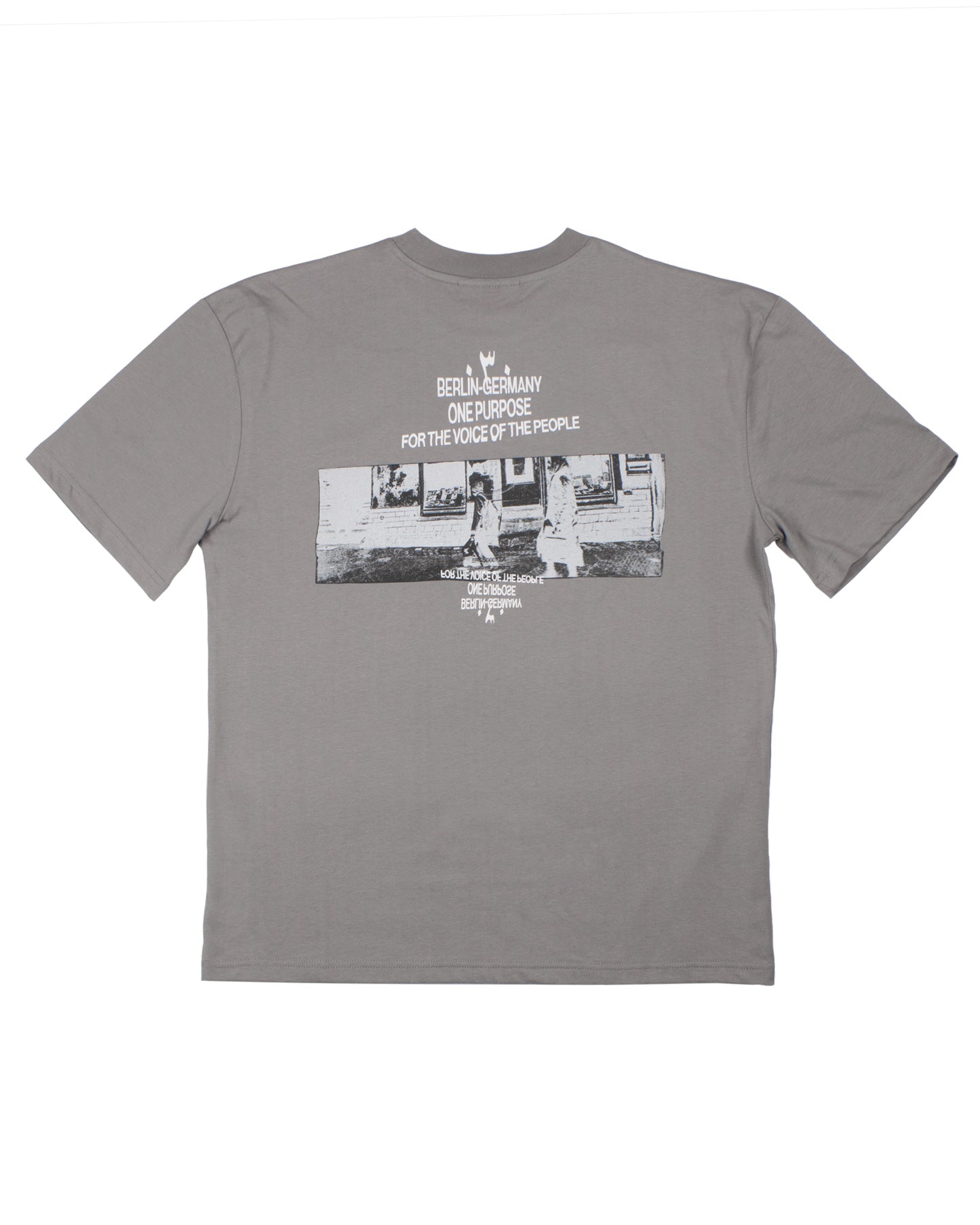 Grey Graphic Tee - True Die 361