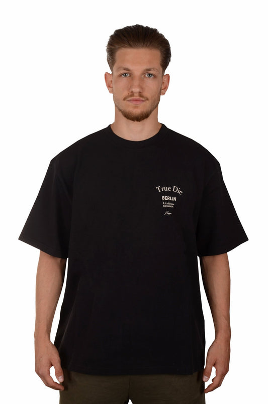 Le Risque T Shirt Schwarz - True Die 361