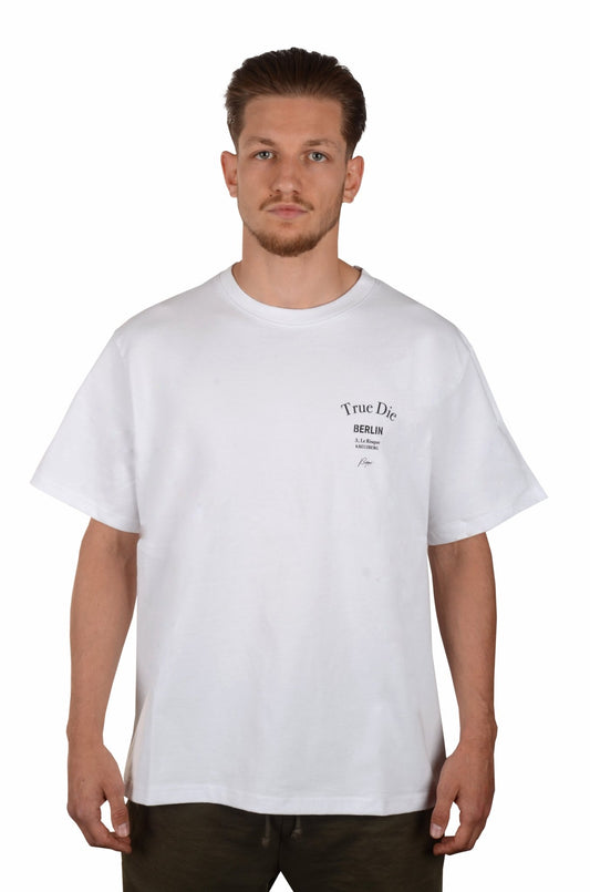 Le Risque T Shirt Weiss - True Die 361